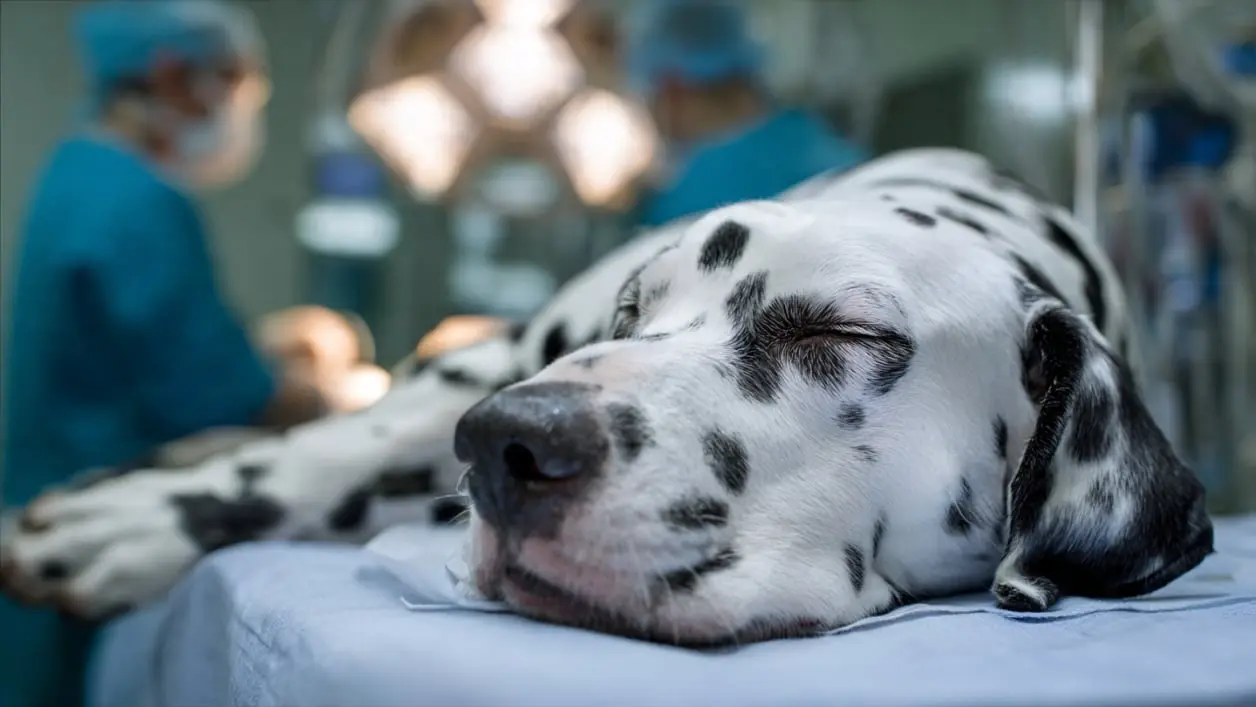 Perrito en Cirugía Canina - Clinica de Especialidades Veterinarias El Pinar